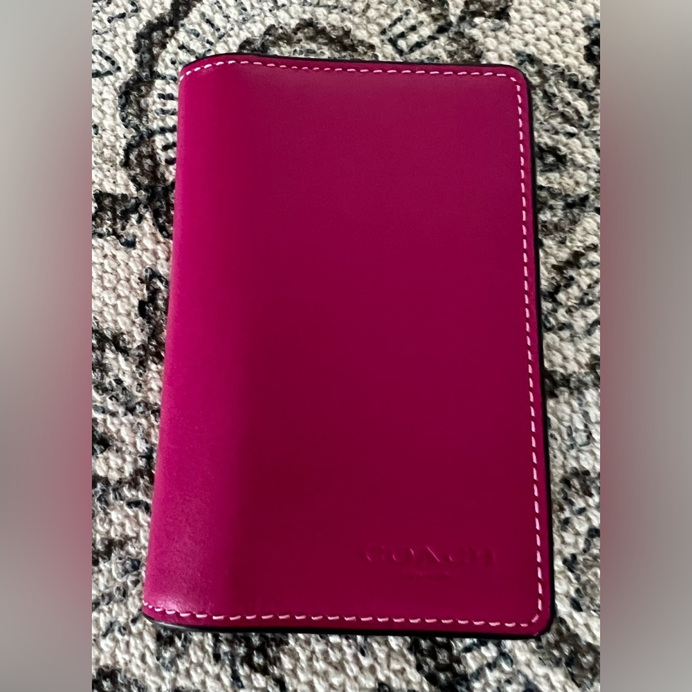 Coach ID wallet CJ728 Pink Small Wallet NEW